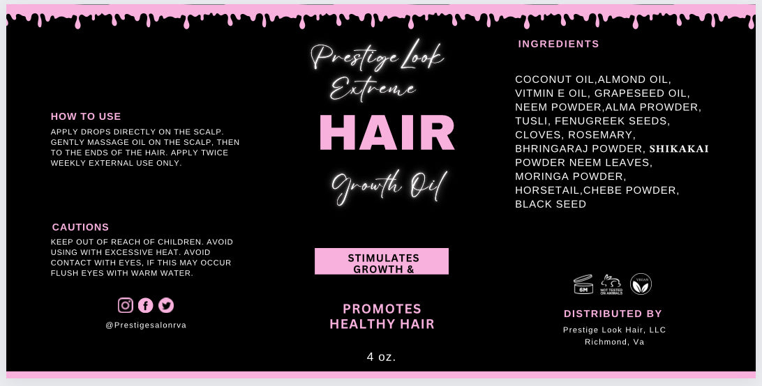 PL EXTREME HAIR GRWOTH OIL